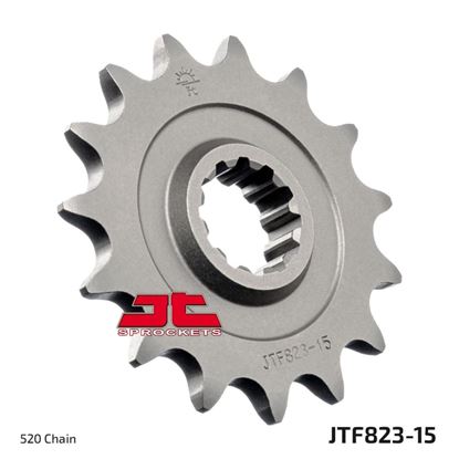 Picture of JT Front Sprocket Husaberg FC350 96-01, FC501 96-01, FS650c 05-08, FS650e 03-08  (823-15) (Single)