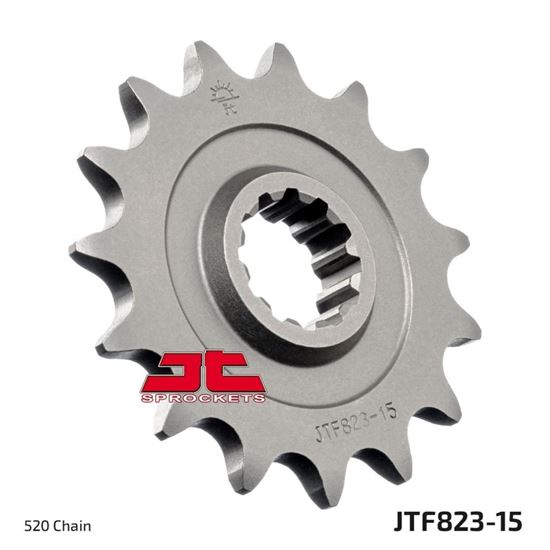 Picture of JT Front Sprocket Husaberg FC350 96-01, FC501 96-01, FS650c 05-08, FS650e 03-08  (823-15) (Single)