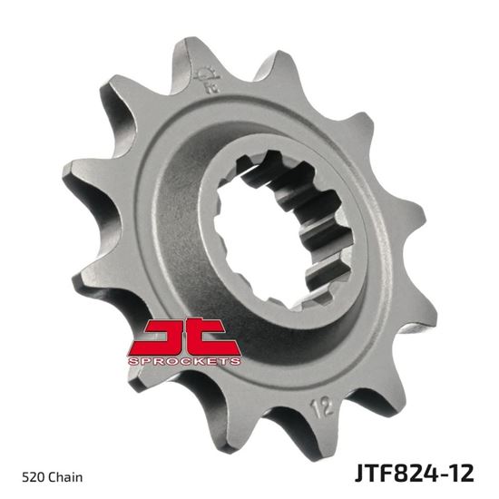 Picture of JT Front Sprocket Husqvarna 250 TC 06-08, 510 TC 90-91, 610 TC 91-97 (824-12) (Single)
