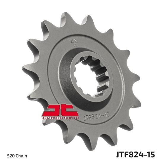 Picture of JT Front Sprocket Husqvarna 250 CR 99, 450 SMR 05-06,10, 630 TE 10-12, 630 SMS 11 (824-15) (Single)