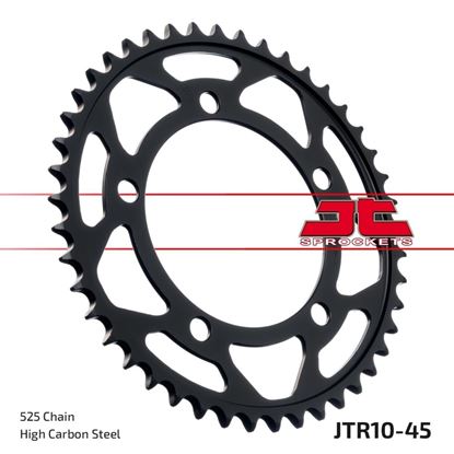 Picture of JT Rear Sprocket BMW S1000 R 21-22, S1000 RR 19-22, S1000 XR 20-22  (10-45) (Single)