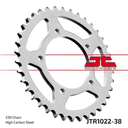 Picture of JT Rear Sprocket Ducati 500/600 SL Pantah Sports 80-84, 750 F1-1, F1-2 85-87 (1022-38) (Single)