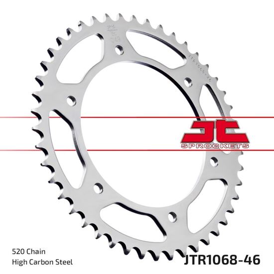Picture of JT Rear Sprocket Hyosung GT250 models 04-15 (1068-46) (Single)