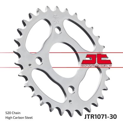 Picture of JT Rear Sprocket Kymco 50 Mxer 02-04, 50 MXU 04-07, 50 MXU Reverse 07-16, 150 MXU 02-15 (1071-30) (Single)