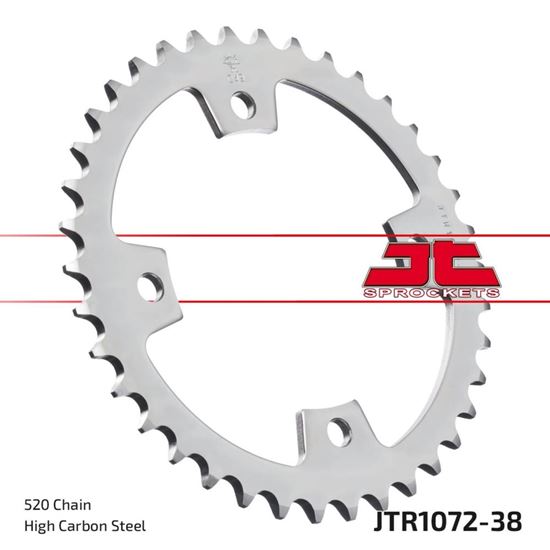 Picture of JT Rear Sprocket Kymco 250 KXR/KXU 02-13, 250 MXU 05-15, 300 Maxxer 05-16 (1072-38) (Single)