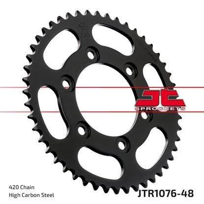 Picture of JT Rear Sprocket Rieju 50 Spike 02 (1076-48) (Single)