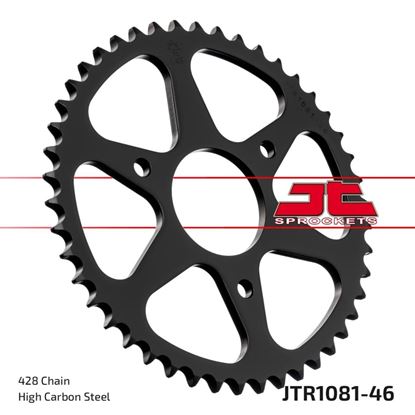 Picture of JT Rear Sprocket Rieju 125 RS2 models 06-10 (1081-46) (Single)