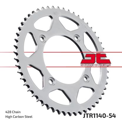 Picture of JT Rear Sprocket Betamotor 125 RE AC 11-16, 125 RR AC Enduro 13-15  (1140-54) (Single)