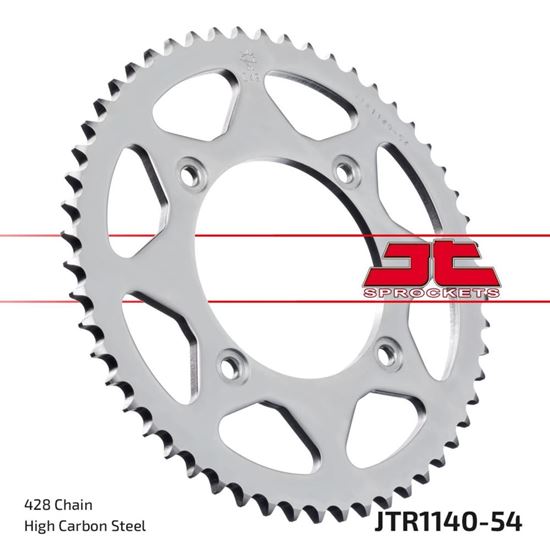 Picture of JT Rear Sprocket Betamotor 125 RE AC 11-16, 125 RR AC Enduro 13-15  (1140-54) (Single)