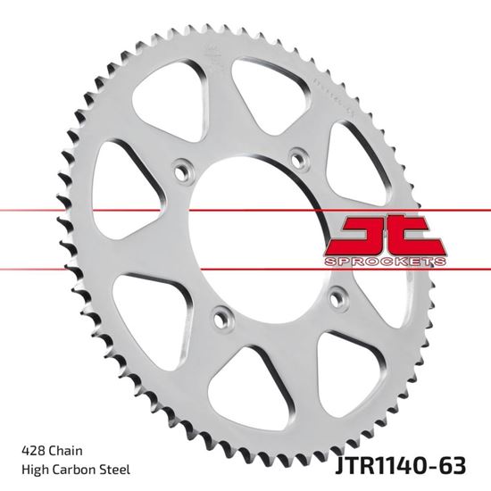 Picture of JT Rear Sprocket Betamotor 125 RR LC 4T Enduro 11-20, 125 RR AC Motard 13-20  (1140-63) (Single)