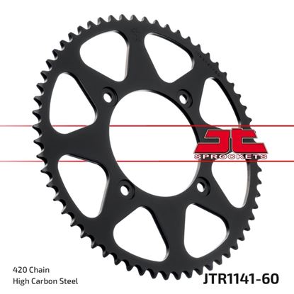 Picture of JT Rear Sprocket Betamotor 50 RR Enduro models 18-20, 50 RR Supermotard 21-23 (1141-60) (Single)