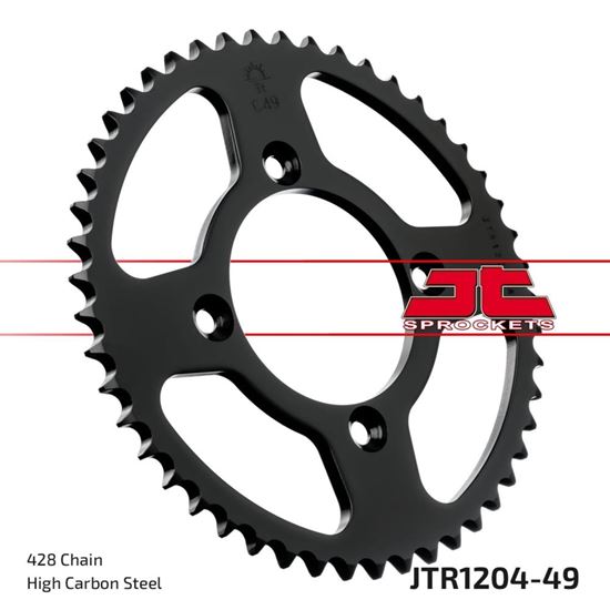 Picture of JT Rear Sprocket Honda CRF125FB 15-23 (1204-49) (Single)