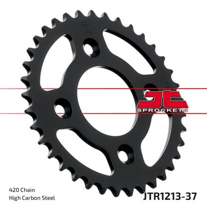 Picture of JT Rear Sprocket Honda CRF50F 04-23, XR50 00-04 (1213-37) (Single)