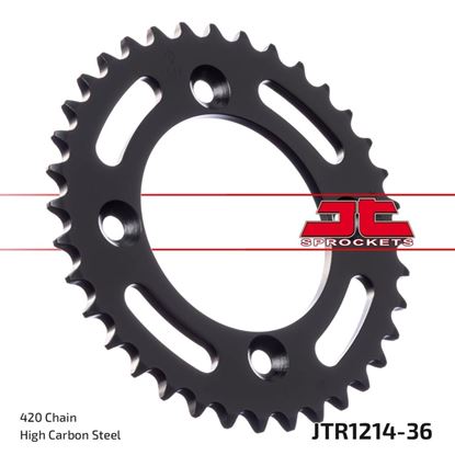 Picture of JT Rear Sprocket Honda CRF70F 04-12, XR70R 97-03 (1214-36) (Single)