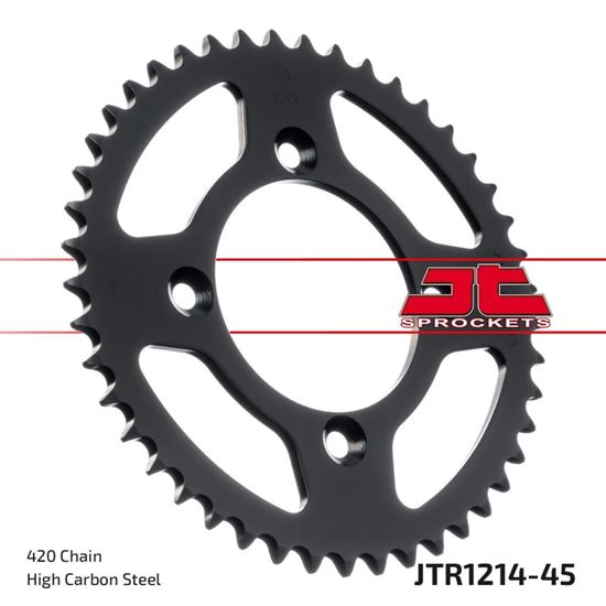 Picture of JT Rear Sprocket Honda CR60 85-86 (1214-45) (Single)