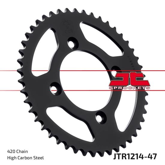 Picture of JT Rear Sprocket Honda CR50 83-85, CR80R 82 (1214-47) (Single)