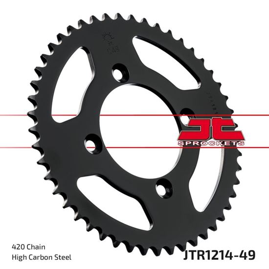 Picture of JT Rear Sprocket Honda CR80R 83-84 (1214-49) (Single)
