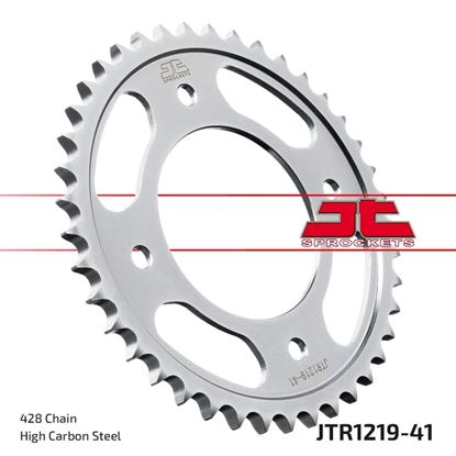 Picture of JT Rear Sprocket Honda CB125F 21-23 (Twin Shock) (1219-41) (Single)