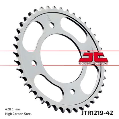 Picture of JT Rear Sprocket Honda CBF125 09-14 (1219-42) (Single)