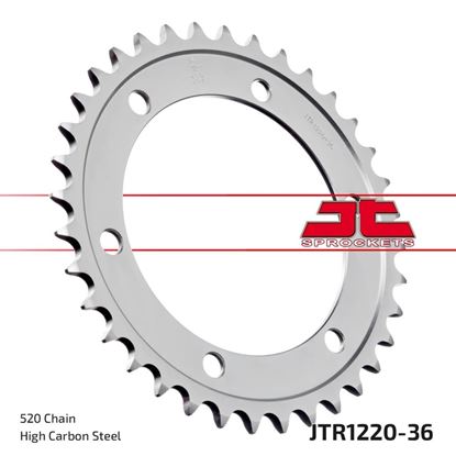 Picture of JT Rear Sprocket Honda CB300F 15-18, CBR300R 14-22 (1220-36) (Single)