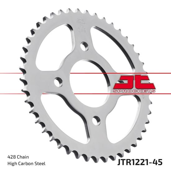 Picture of JT Rear Sprocket Honda CB125F (GLR125) 15-20 (1221-45) (Single)
