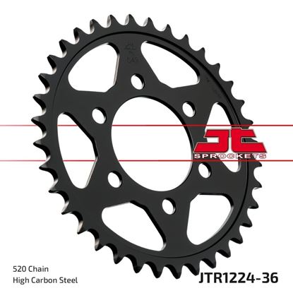 Picture of JT Rear Sprocket Honda CBF250R (Import) 18-19, CB300R 19-23 (1224-36) (Single)