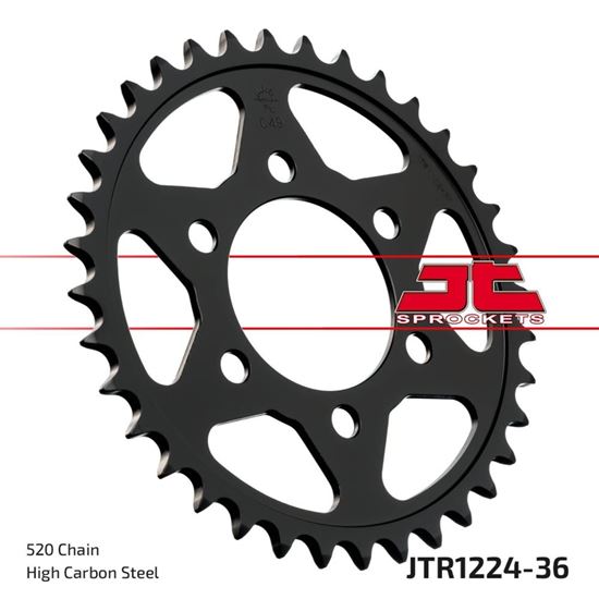 Picture of JT Rear Sprocket Honda CBF250R (Import) 18-19, CB300R 19-23 (1224-36) (Single)