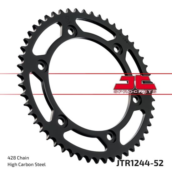 Picture of JT Rear Sprocket Honda CBR250RR 90-00 (Import) (1244-52) (Single)