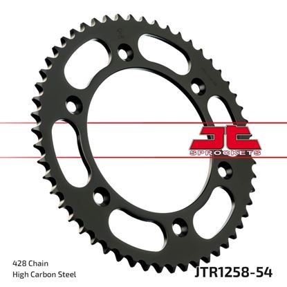 Picture of JT Rear Sprocket Honda XR125L 03-07 (1258-54) (Single)