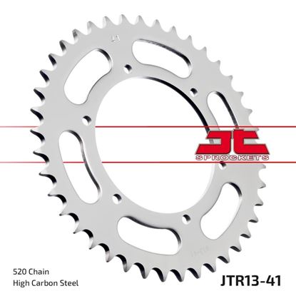 Picture of JT Rear Sprocket Aprilia 125 ST 83, Cagiva 125 Aletta Oro 85-87, 125 Freccia C12/R/T 89-92 (13-41) (Single)
