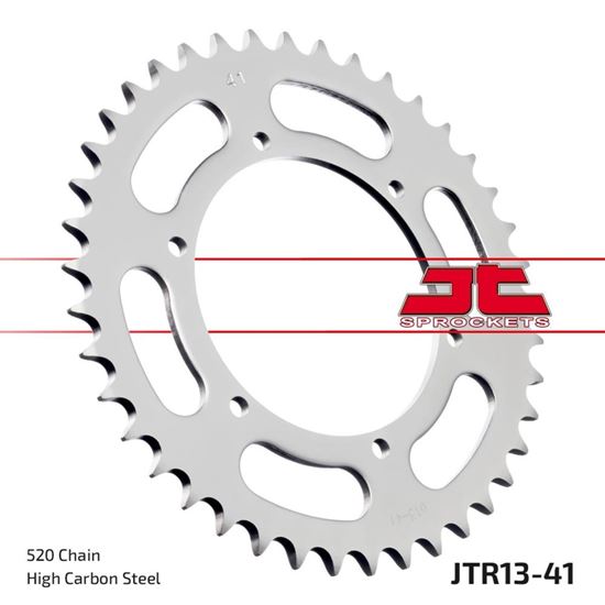 Picture of JT Rear Sprocket Aprilia 125 ST 83, Cagiva 125 Aletta Oro 85-87, 125 Freccia C12/R/T 89-92 (13-41) (Single)