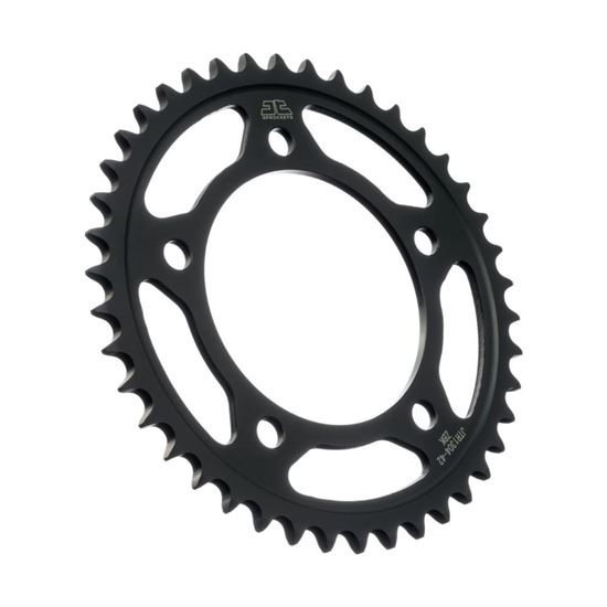 Picture of JT Rear Sprocket Honda CB600F 98-06, CB600S 00-03, CBF600 08-12, CB650R 19-22 (Black Zinc) (1304-42) (Single)