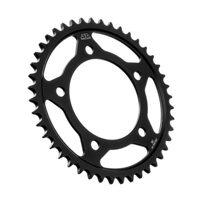 Picture of JT Rear Sprocket Honda CBR600F 99-00 (Black Zinc) (1304-44) (Single)
