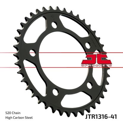 Picture of JT Rear Sprocket Honda CB500F 13-20, CB500X 13-18, CBR500R 13-21, NC750X 21-22 (1316-41) (Single)