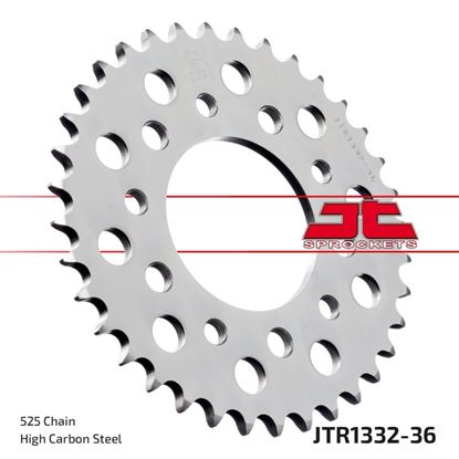 Picture of JT Rear Sprocket Honda CB350S 86-88, CB450S 86-88, CMX450C 86-87, XBR500 85-88 (1332-36) (Single)