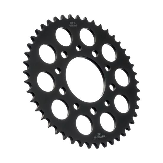 Picture of JT Rear Sprocket Honda XRV750 Africa Twin 93-03 (Black Zinc) (1332-45) (Single)