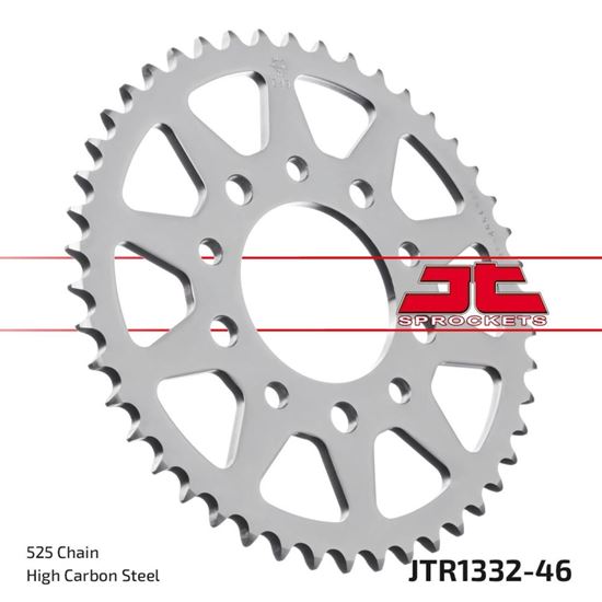 Picture of JT Rear Sprocket Honda XRV750 Africa Twin 90-92 (1332-46) (Single)