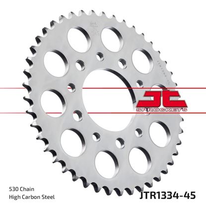 Picture of JT Rear Sprocket Honda CBX550F 82-85, CBX750F 84-86, VFR750F 86-89 (1334-45) (Single)