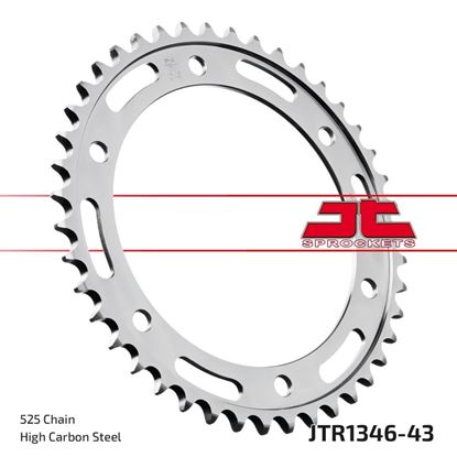 Picture of JT Rear Sprocket Honda VFR800F 14-20, VFR800X 15-20 (1346-43) (Single)