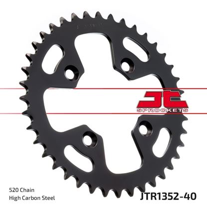 Picture of JT Rear Sprocket Honda ATC350X 86 (1352-40) (Single)