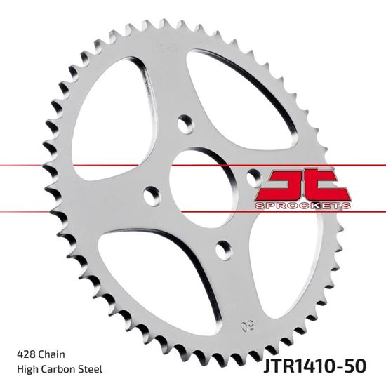 Picture of JT Rear Sprocket Kawasaki KLF110 Mojave 87-88 (1410-50) (Single)
