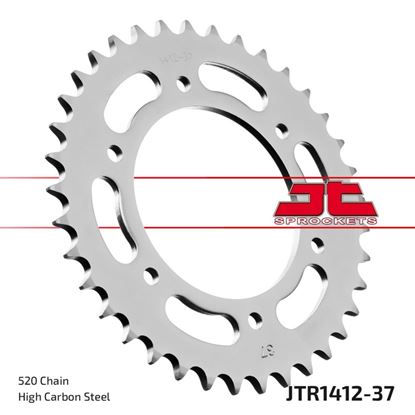 Picture of JT Rear Sprocket Kawasaki KXT250B Tecate 86-87 (1412-37) (Single)