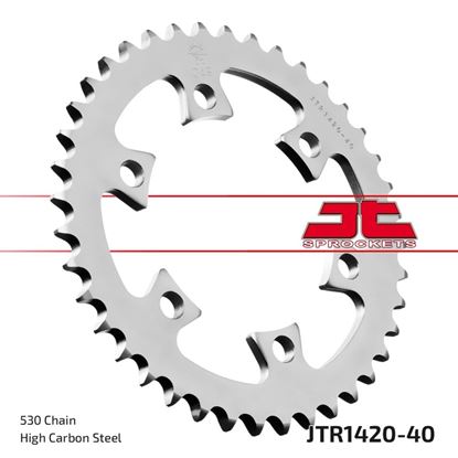 Picture of JT Rear Sprocket Bombardier DS650 00-03, DS650 Baja 02-03 (1420-40) (Single)