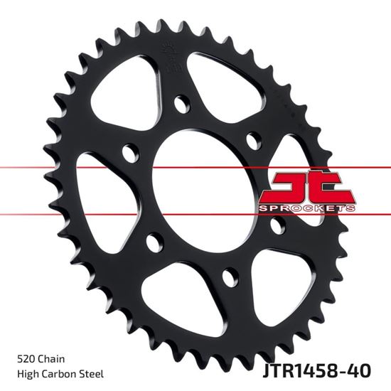 Picture of JT Rear Sprocket Kawasaki KL250A 77-78 (1458-40) (Single)