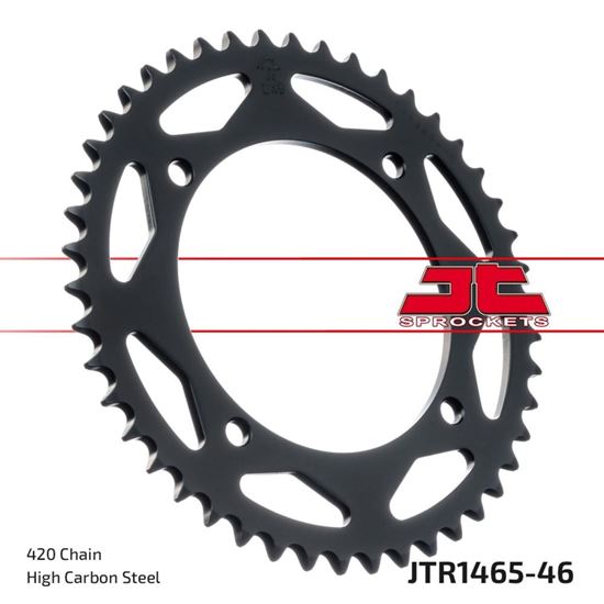 Picture of JT Rear Sprocket Kawasaki KX65 00-01 (1465-46) (Single)