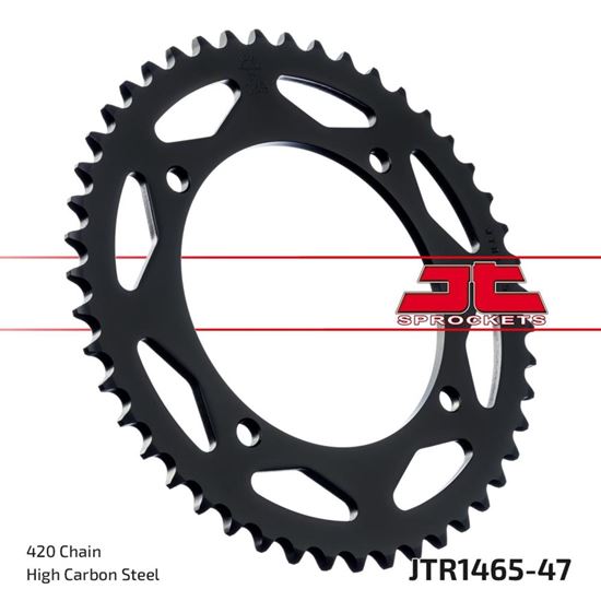 Picture of JT Rear Sprocket Kawasaki KX65 02-23 (1465-47) (Single)