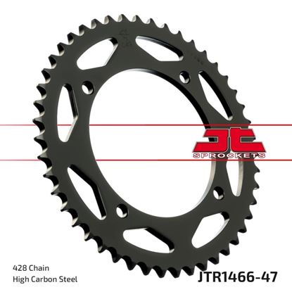 Picture of JT Rear Sprocket Kawasaki KLX125C 10-14, KLX150L 14-15,  (1466-47) (Single)