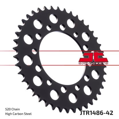 Picture of JT Rear Sprocket Honda TRX200 Fortrax 90-97 (1486-42) (Single)