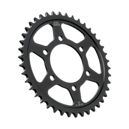 Picture of JT Rear Sprocket Kawaskai ZX-7RR 96-99, Z900 ABS SE 20, Z900RS 18-20, Z1000(ZR1000) 10-14 (Black Zinc) (1489-42) (Single)