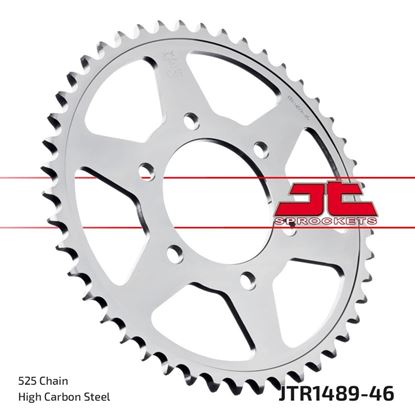 Picture of JT Rear Sprocket Kawasaki Z H2, Z H2(ZR1000) 20-22 (1489-46) (Single)